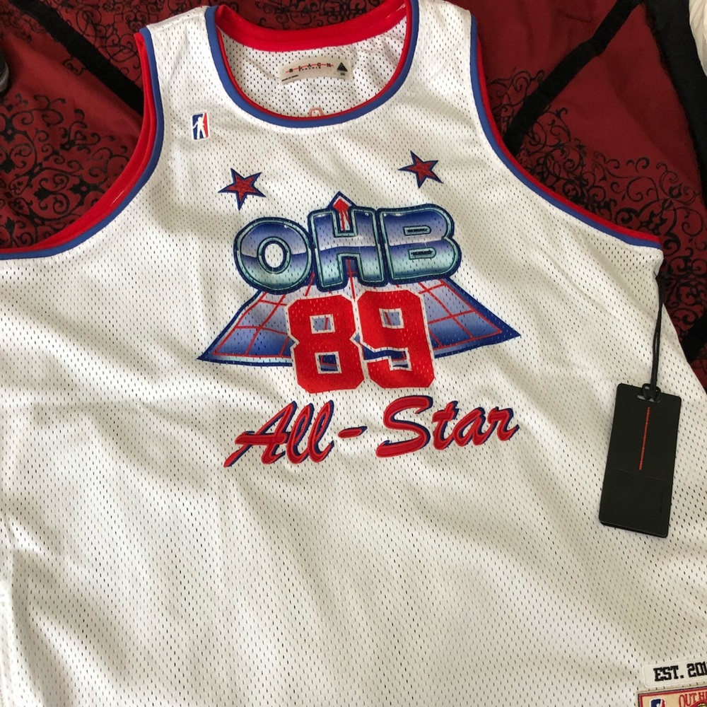 Out Here Ballin Authentic Black Pyramid Jersey